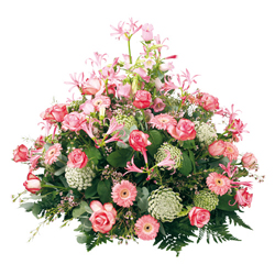 Bouquet de fleurs livr� en 4 heures : COUSSIN