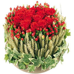 Bouquet de fleurs livr� en 4 heures : RUBIS